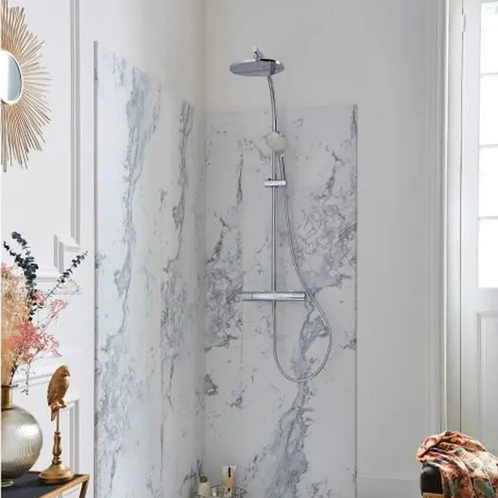 Colonne de douche thermostatique JACOB DELAFON Amelie chromé