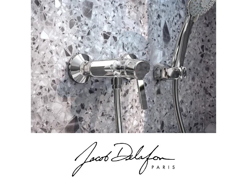 Mitigeur de douche JACOB DELAFON Eo chromé