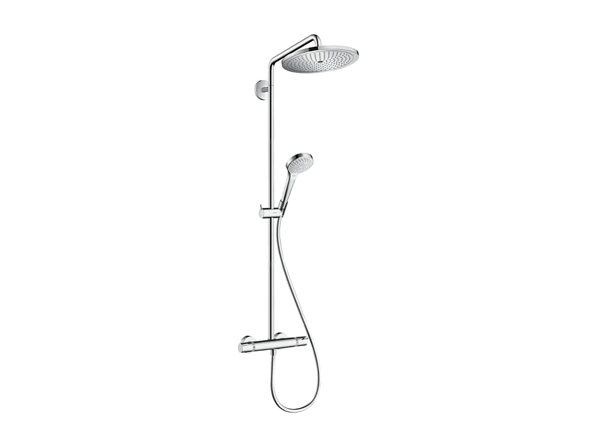 HANSGROHE Croma Select S 280 columna de ducha termostática cromada