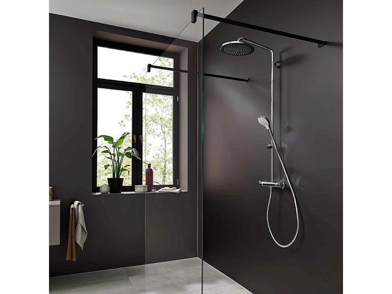 Colonne de douche thermostatique HANSGROHE Croma Select S 280 chromé