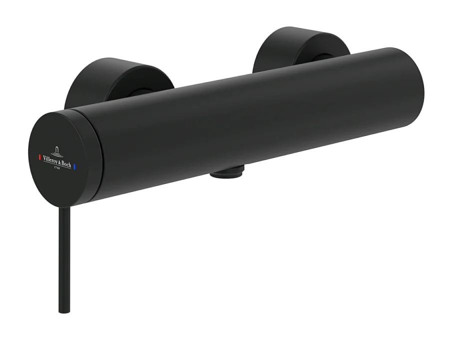 Mitigeur mécanique douche VILLEROY ET BOCH Loop & Friends Noir mat