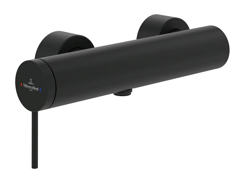 Mitigeur mécanique douche VILLEROY ET BOCH Loop & Friends Noir mat