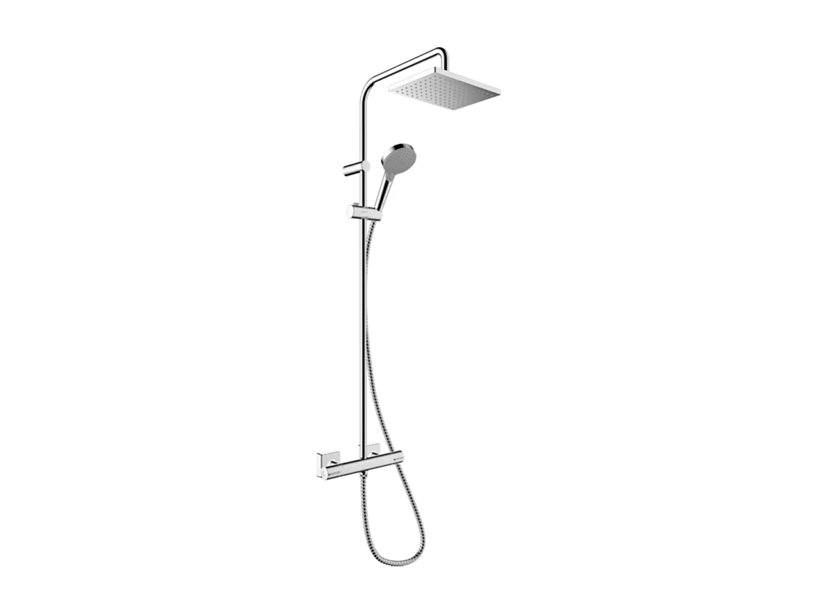 Colonne de douche thermostatique HANSGROHE Vernis Shape 230 chromé