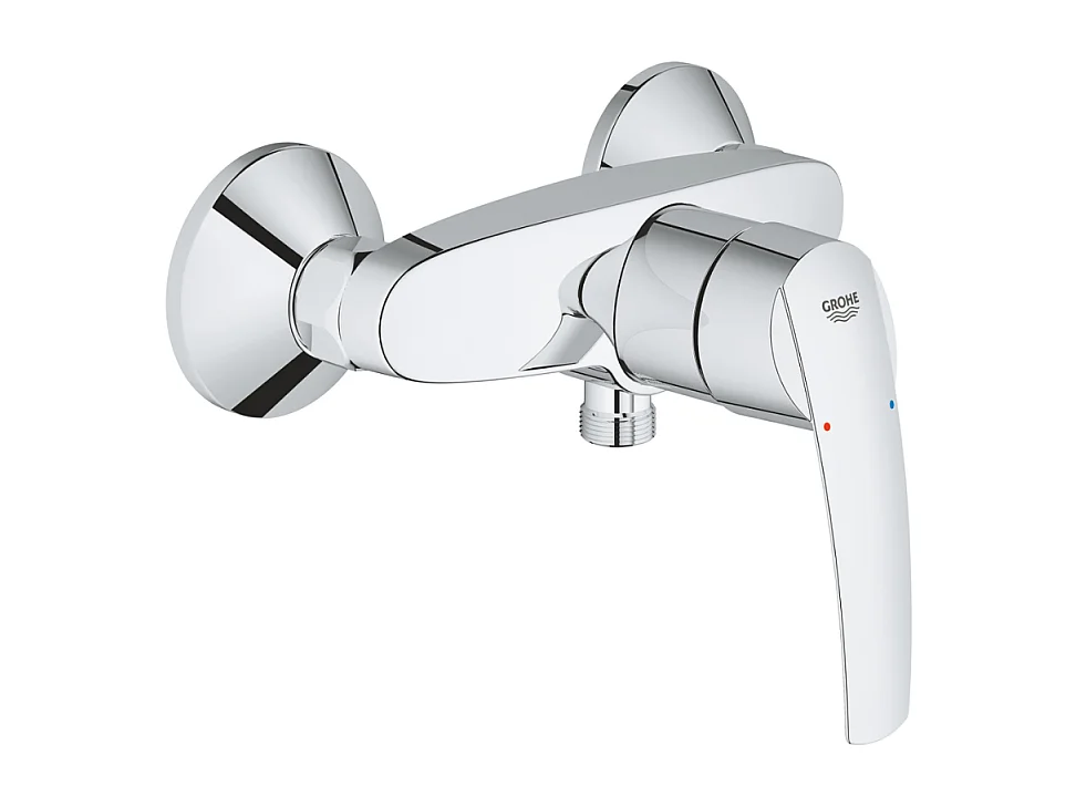 Mitigeur de douche mécanique  GROHE Start chromé + nettoyant