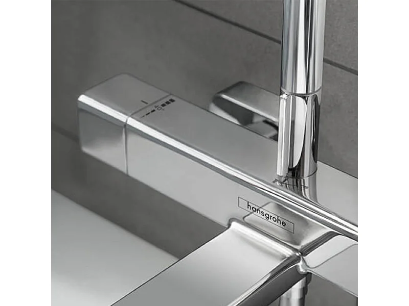 Colonne bain douche thermostatique HANSGROHE Croma E 280 chromée + nettoyant Briochin