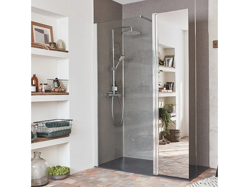 Colonne de douche thermostatique JACOB DELAFON Metro chromée