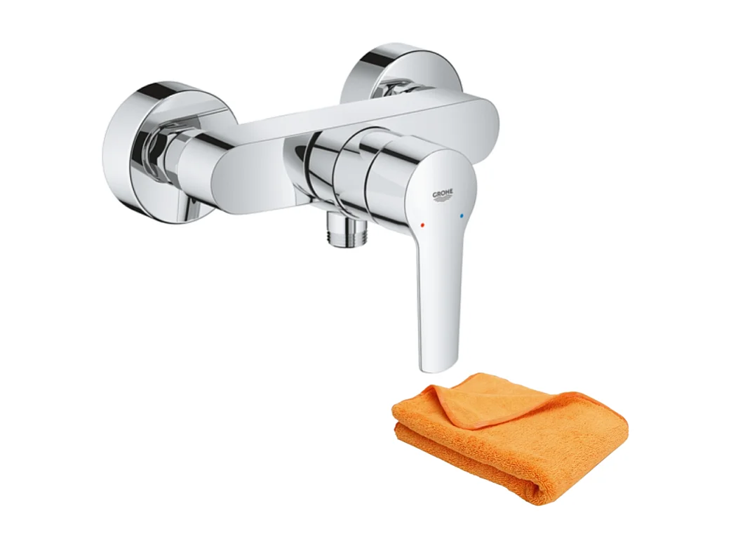 Mitigeur douche mécanique GROHE Quickfix Sstart 2021 + microfibre