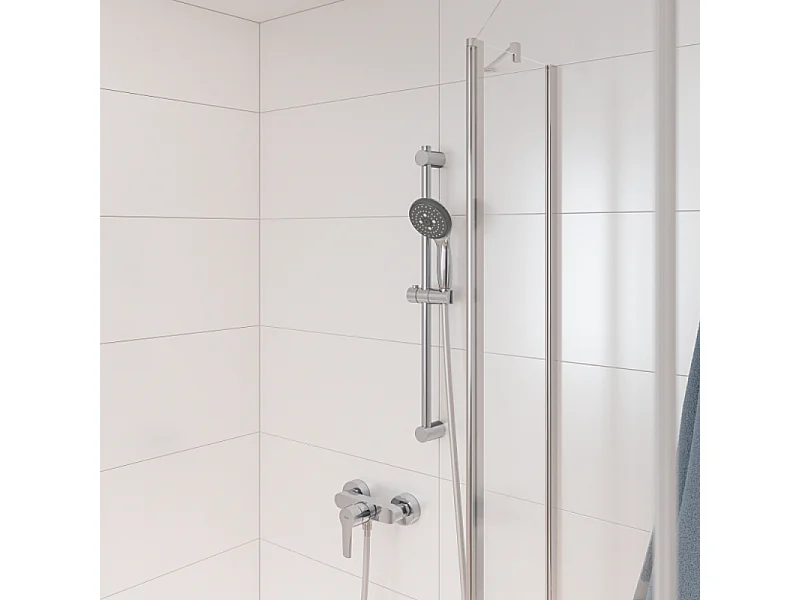 Mitigeur douche mécanique GROHE Quickfix Sstart 2021 + microfibre