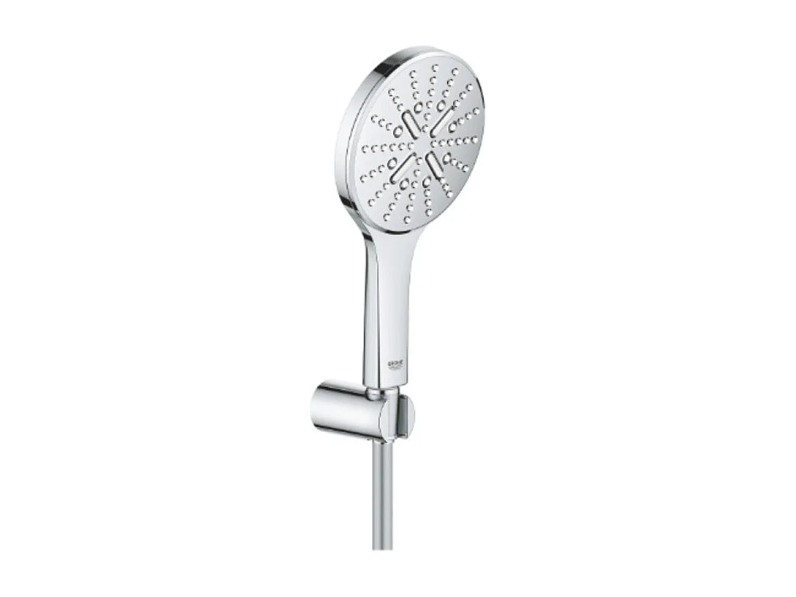 GROHE Douchette 3 jets Rainshower SmartActive 130 avec support