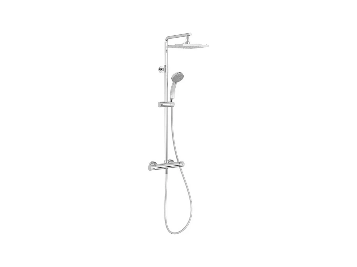 Colonne de douche thermostatique JACOB DELAFON Colette 4 jets, Chrome