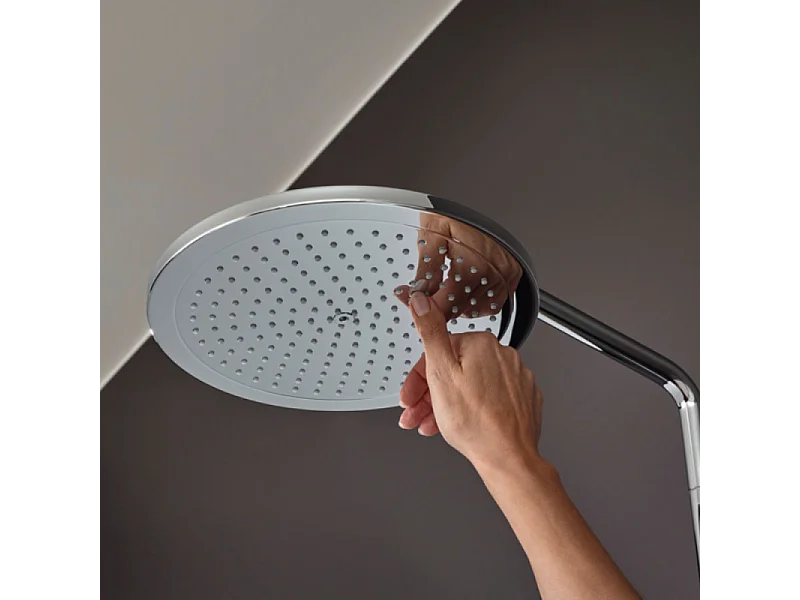 Colonne de douche thermostatique HANSGROHE Croma Select S 280 chromée + nettoyant Briochin