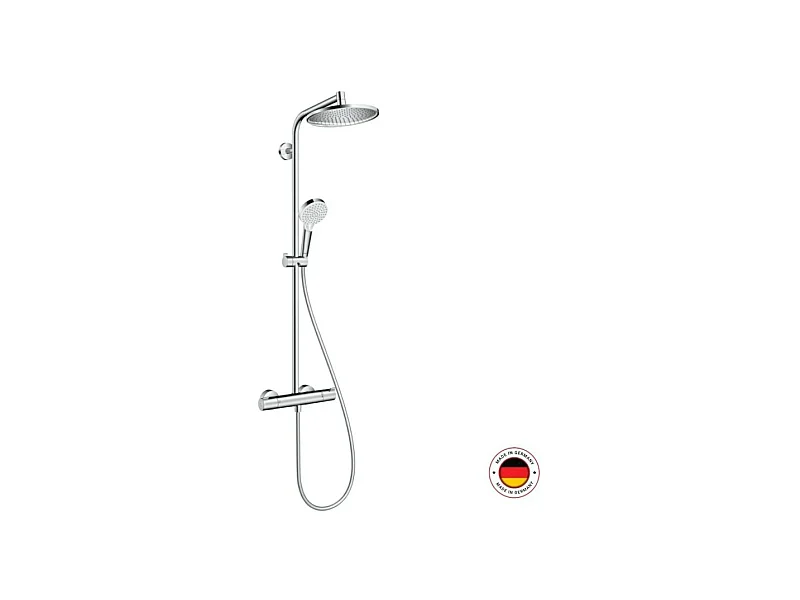 Colonne de douche thermostatique HANSGROHE Crometta S 240 chromé