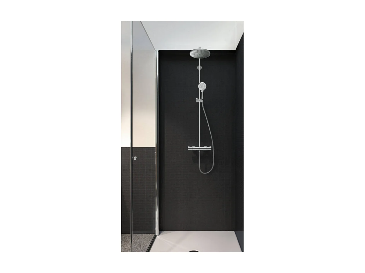 HANSGROHE Crometta S 240 columna de ducha termostática cromada