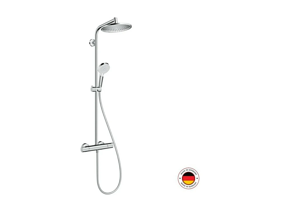 Colonne de douche thermostatique HANSGROHE Crometta S 240 chromé