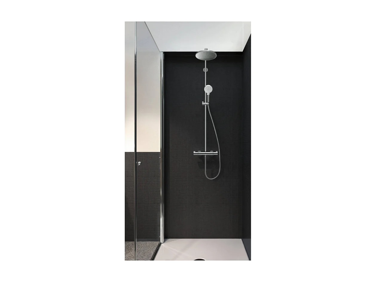 HANSGROHE Crometta S 240 columna de ducha termostática cromada