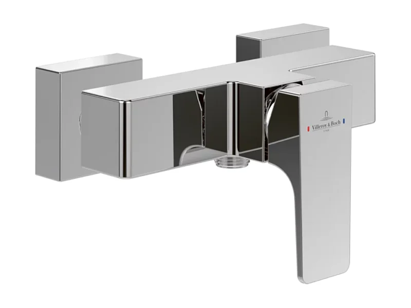 Mitigeur mécanique douche VILLEROY ET BOCH Architectura Square Chrome