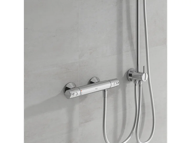 Mitigeur douche thermostatique GROHE Quickfix Precision Trend + microfibre