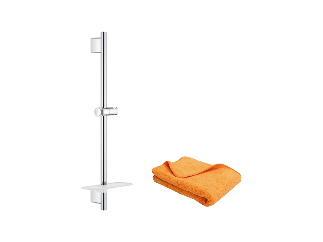 Barre de douche GROHE Quickfix Vitalio Smartactive 60 cm + microfibre