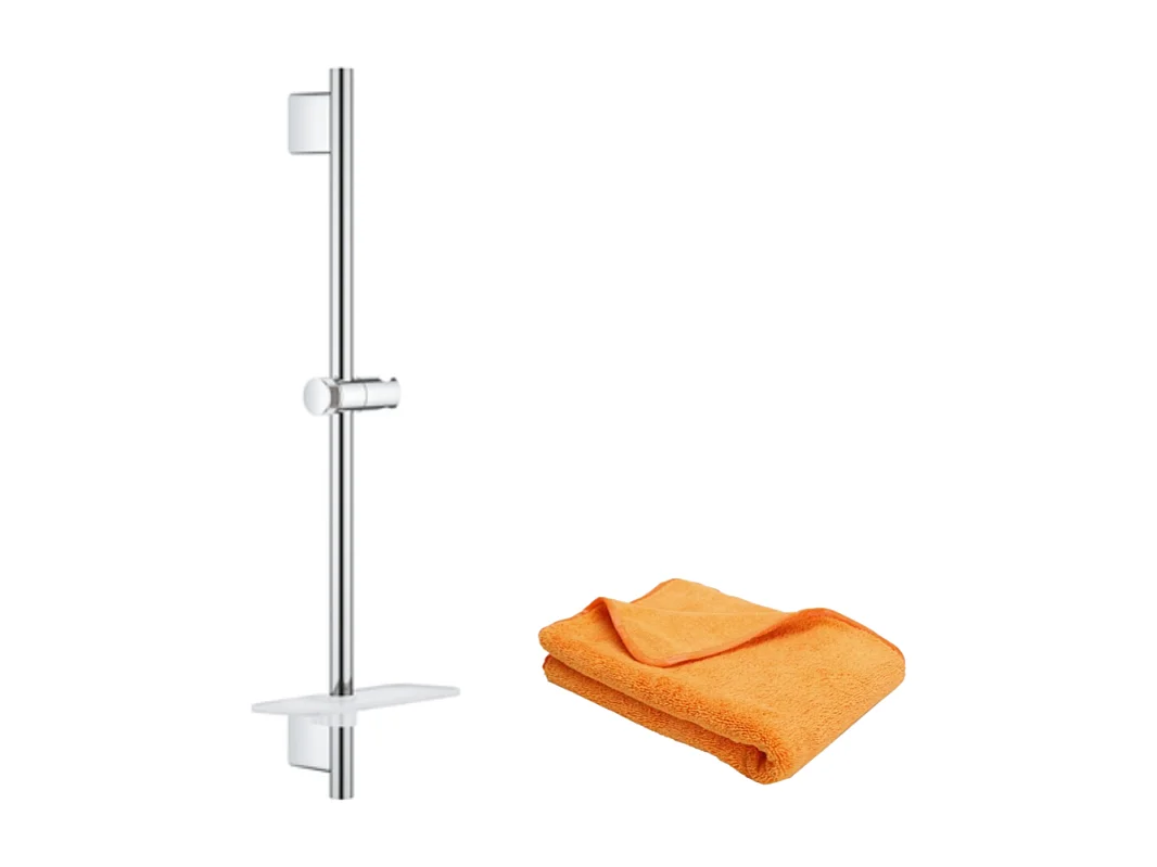 Barre de douche GROHE Quickfix Vitalio Smartactive 60 cm + microfibre