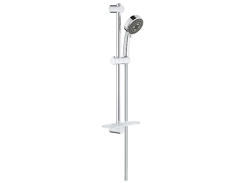 Pommeau de douche GROHE Quickfix Vitalio Comfort 100 3 jets avec flexible et barre