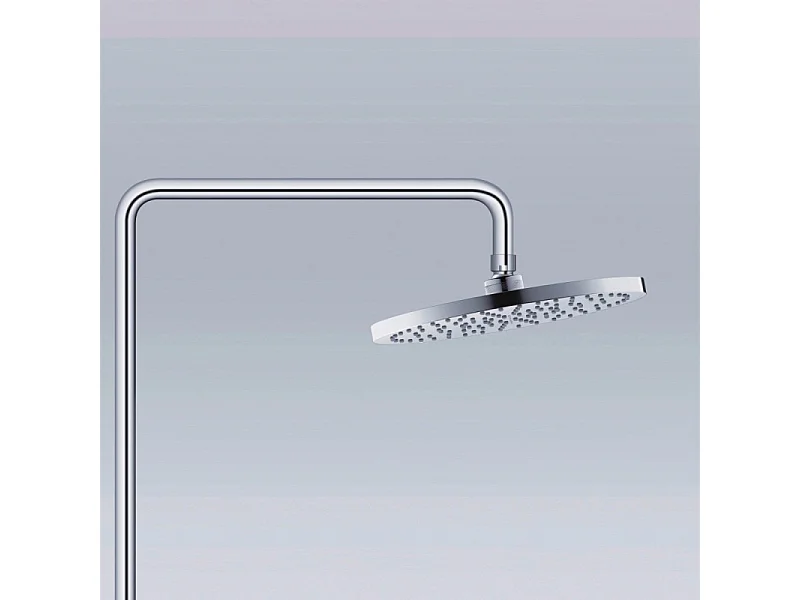 Colonne de douche thermostatique DURAVIT MinusFlow chromé