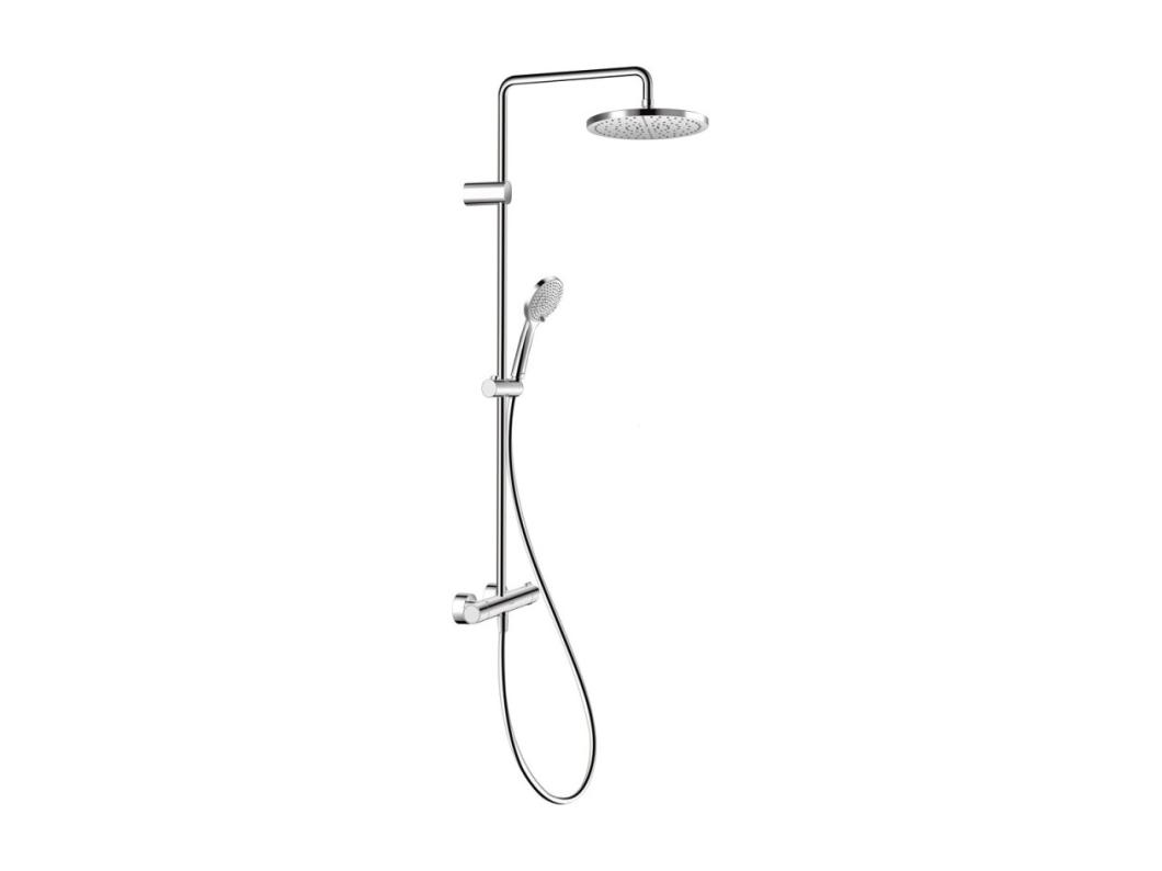 Colonne de douche thermostatique DURAVIT MinusFlow chromé