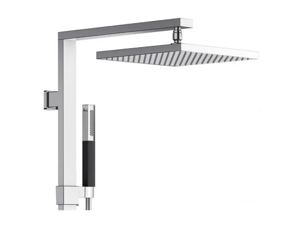 Colonne douche Strayt Jacob Delafon - Douche de tête carrée