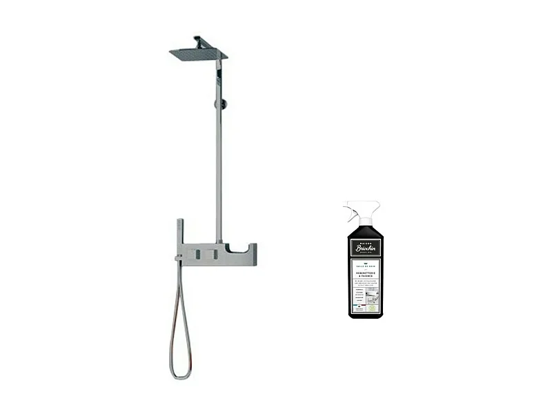 Colonne de douche KINEDO Aquachrome + nettoyant Briochin