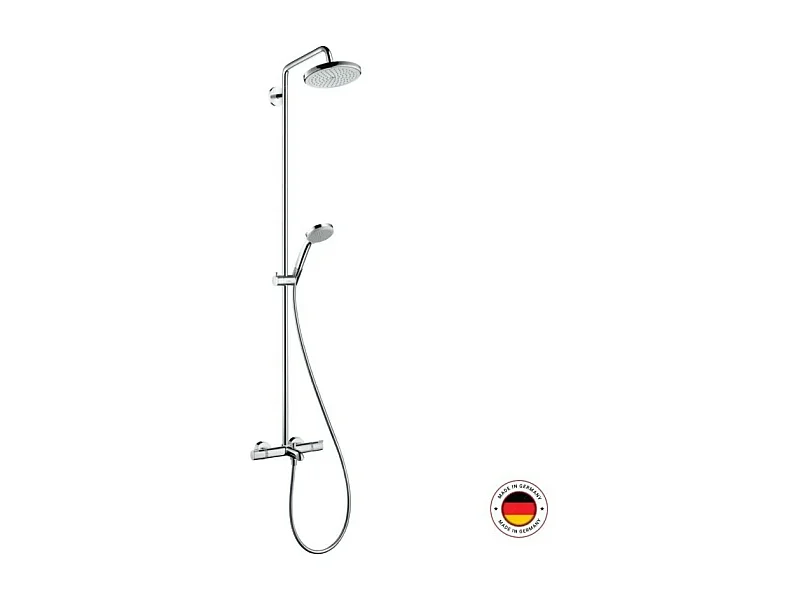 Colonne bain douche thermostatique HANSGROHE Croma 220 chromé