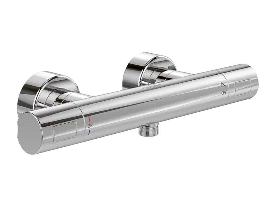 Mitigeur douche thermostatique VILLEROY ET BOCH Universal rond Chrome