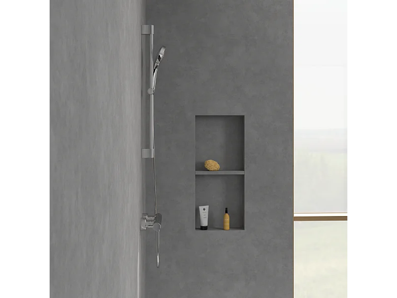 Mitigeur douche thermostatique VILLEROY ET BOCH Universal rond Chrome