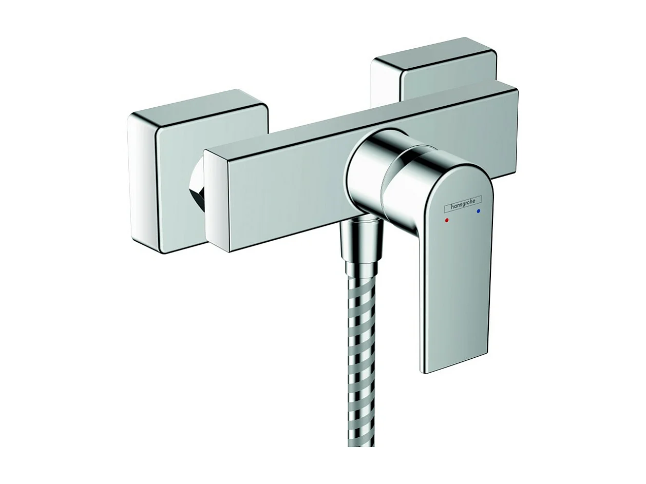Mitigeur douche mécanique cartouche 2 vitesses HANSGROHE Vernis Shape chromé