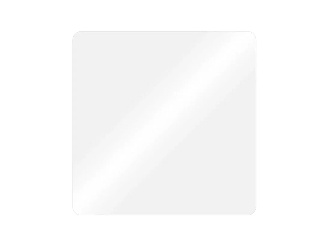 Cache bonde d'écoulement VILLEROY ET BOCH Planeo Pure White 128 x 128 x 6 mm