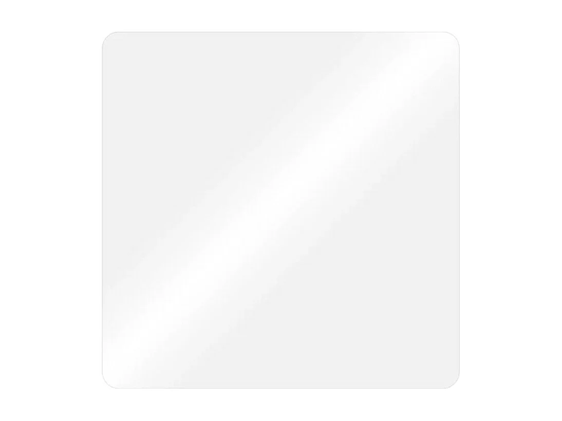 Cache bonde d'écoulement VILLEROY & BOCH pour receveur Planeo 128 x 128 x 6 mm Blanc