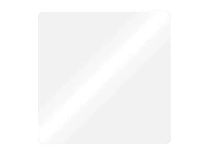 Cache bonde d'écoulement VILLEROY & BOCH pour receveur Planeo 128 x 128 x 6 mm Blanc