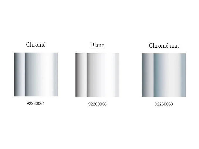 Bonde VILLEROY ET BOCH Tempoplex plus 90mm avec cache chromé