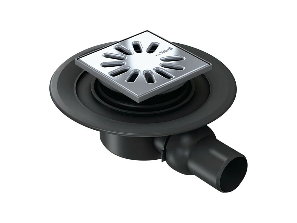 Wedi - desagüe horizontal para Plato de ducha Wedi Fundo