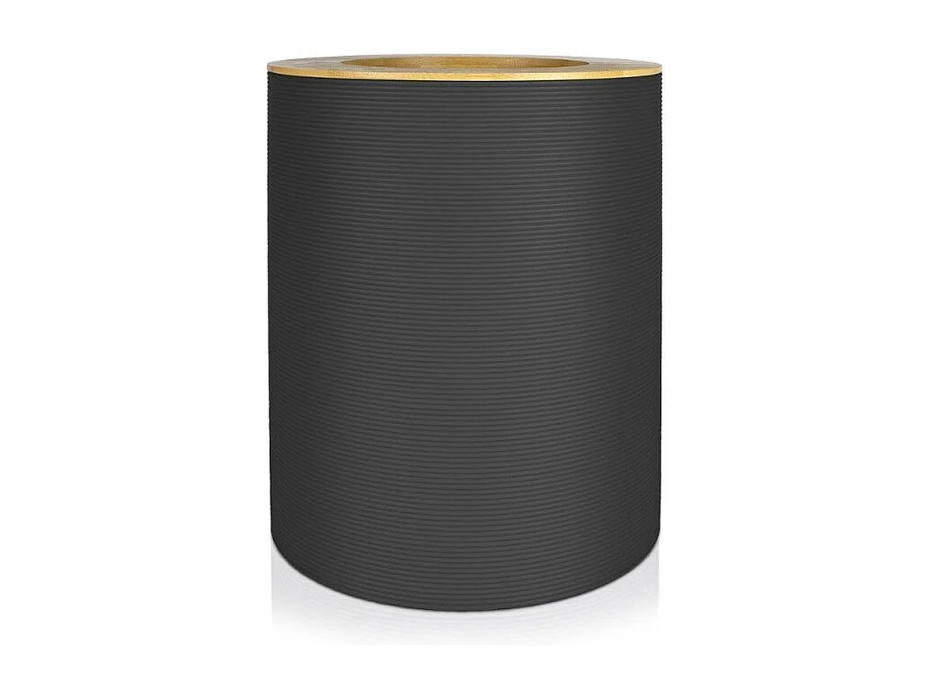 Lot accessoires WC DEBLANCH Laos, noir