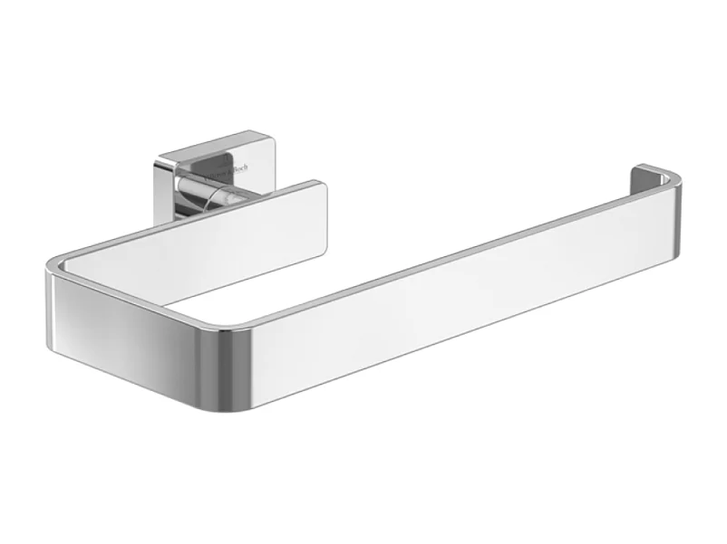 Barre rectangulaire porte-serviettes VILLEROY ET BOCH Elements - Striking Chrome