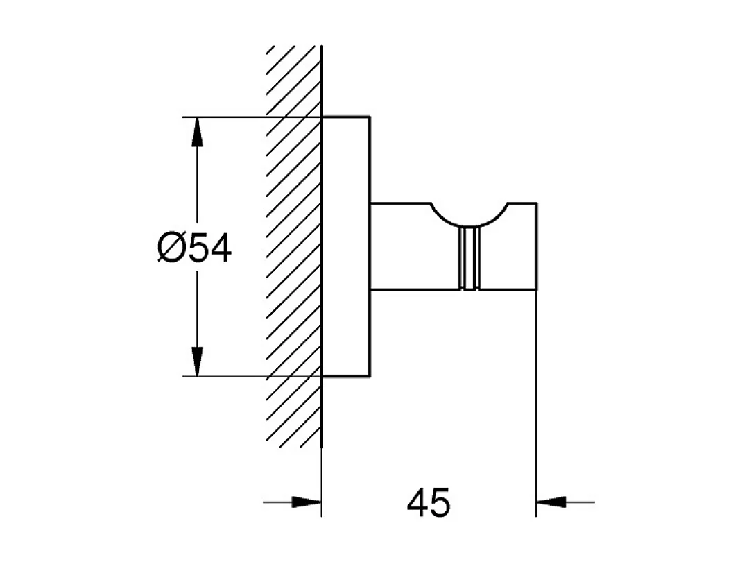 Grohe Patère murale Essentials