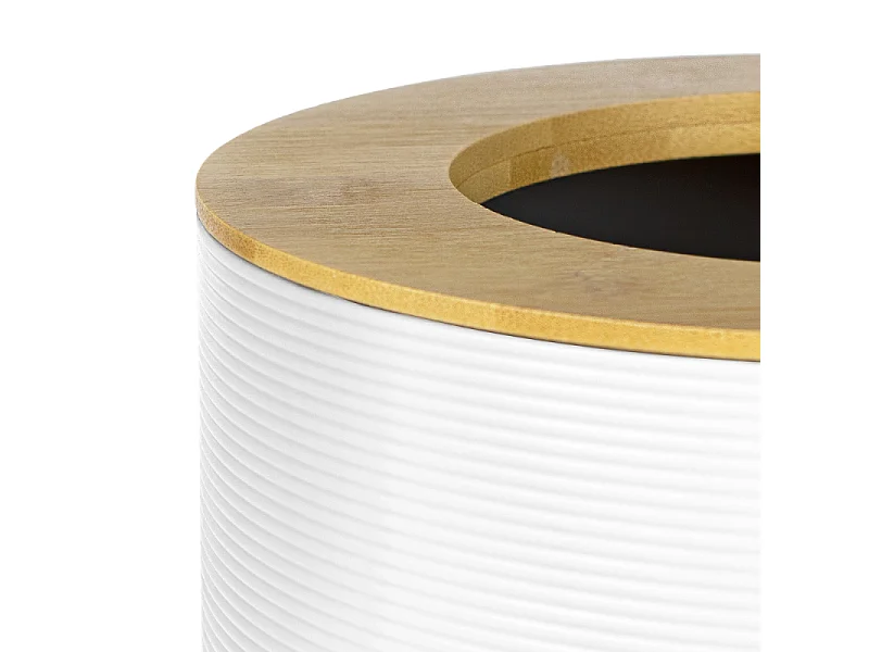 Lot accessoires WC DEBLANCH Laos blanc