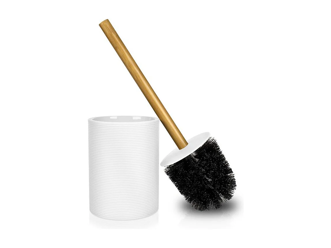 Lot accessoires WC DEBLANCH Laos blanc
