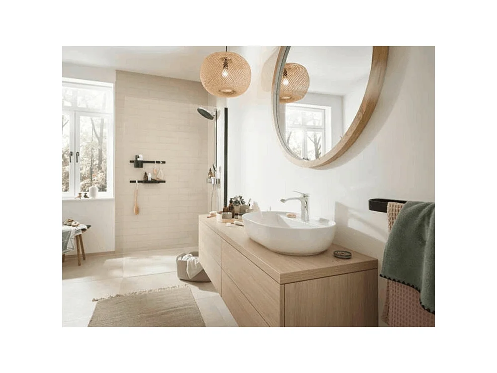 HANSGROHE HANSGROHE toallero negro mate