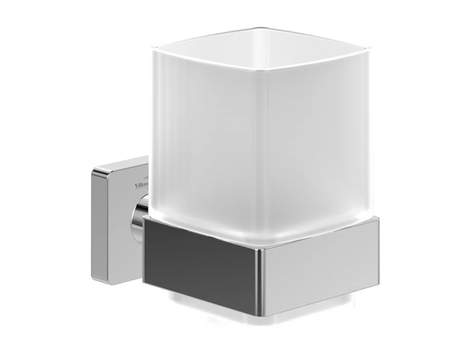 Porte-verre VILLEROY ET BOCH Elements - Striking  Chrome