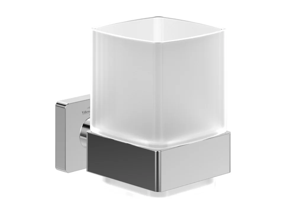 Porte-verre VILLEROY ET BOCH Elements - Striking  Chrome