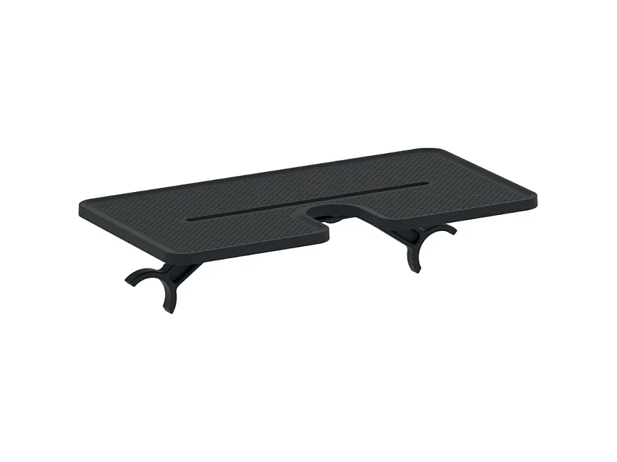 Tablette de douche antiglisse JACOB DELAFON Metro noir mat