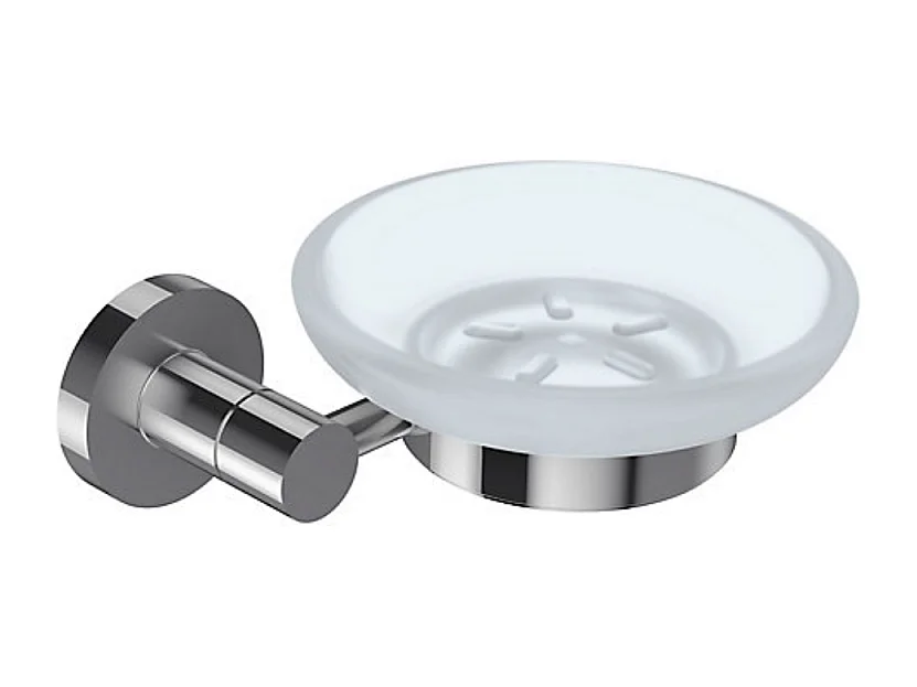 Porte savon JACOB DELAFON Eo Classique Forme circulaire Chrome