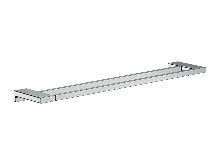 Porte-serviettes double rail 648 mm chromé Hansgrohe AddStoris