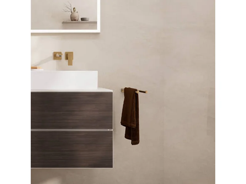 HANSGROHE Toallero de doble brazo 450 mm bronce cepillado AddStoris