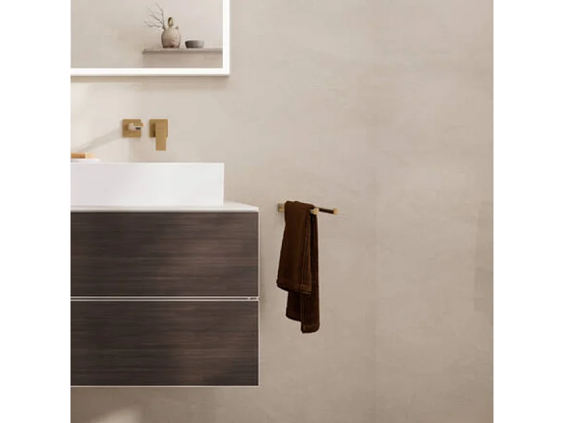 HANSGROHE Toallero de doble brazo 450 mm bronce cepillado AddStoris